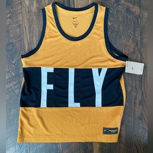 New Nike Women's Dri-FIT Swoosh Fly Basketball Jersey Sz M or L